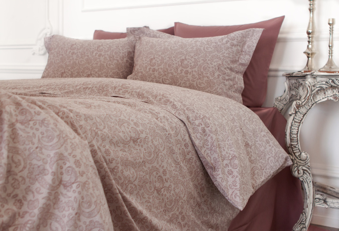 Комплект постельного белья Plum Palette Grass Евро