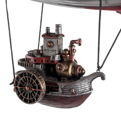 WS-281 Статуэтка в стиле Стимпанк "Дирижабль"