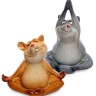 MN-231 Фигурка "Пара мышей - богини йоги"