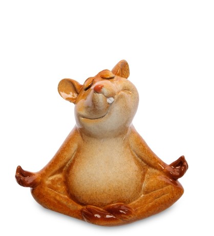 MN-231 Фигурка "Пара мышей - богини йоги"