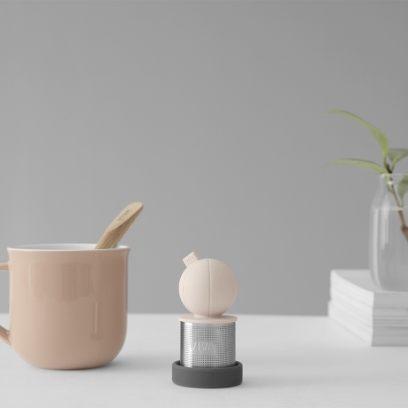 Ситечко для заваривания чая "Поплавок" Infusion, розовый, Viva Scandinavia