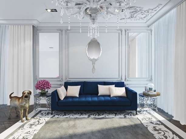 Зеркало овальное настенное венецианское Principessa