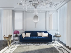 Зеркало овальное настенное венецианское Principessa