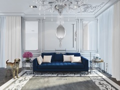 Зеркало овальное настенное венецианское Principessa