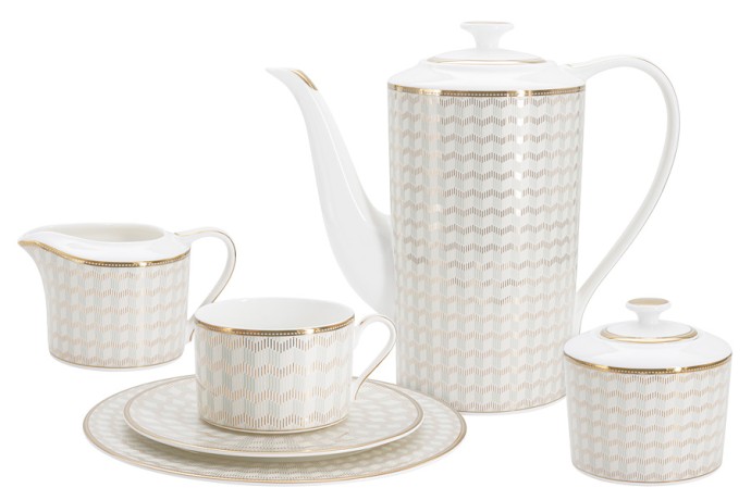 Чайный сервиз Алькасар, 6 персон, 21 предмет Emily