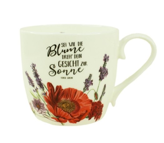 Кружка "Садоводство" – Фиолетовые цветы, 450 мл. Koenitz