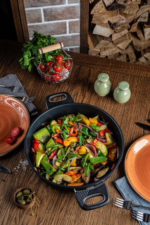 Сотейник индукционный высокий с 2-мя ручками, 28х11 см. Gastrolux