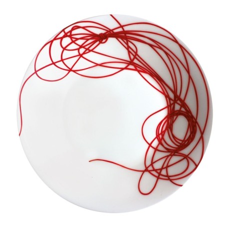 Тарелка суповая, 24 см. FIL ROUGE NODI Taitu