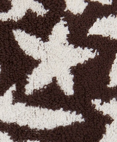 Полотенце "VITA", 50x100см. коричневый/кремовый, Devilla