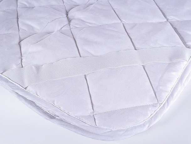 Наматрасник "Бархатный бамбук" с бамбуком в чехле из микрофибры, 160х200 см. Natures