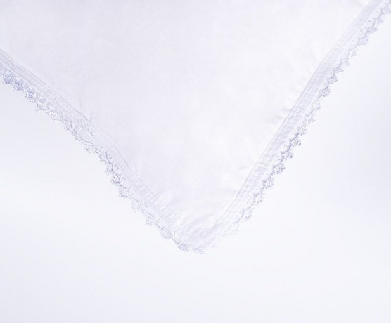 Подушка низкая (для детей до 3 лет) "Пуховое Облако", 40х60, из белого гусиного пуха, Natures