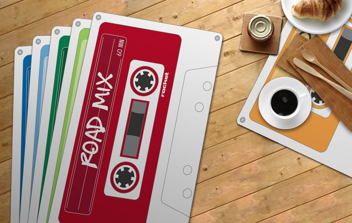 Коврики сервировочные Walkmats 6 шт. Rocketdesign