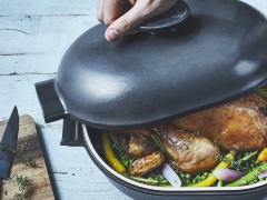 Кастрюля овальная, 4,5л, керамическая индукционная, серия Delight Emile Henry