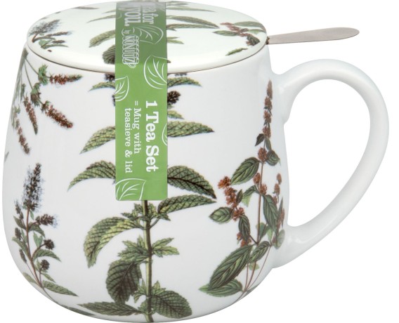 Кружка заварочная "Мой любимый чай с мятой", 420 мл. Koenitz