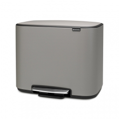 Мусорный бак Bo (11 л + 23 л), Минерально-серый Brabantia