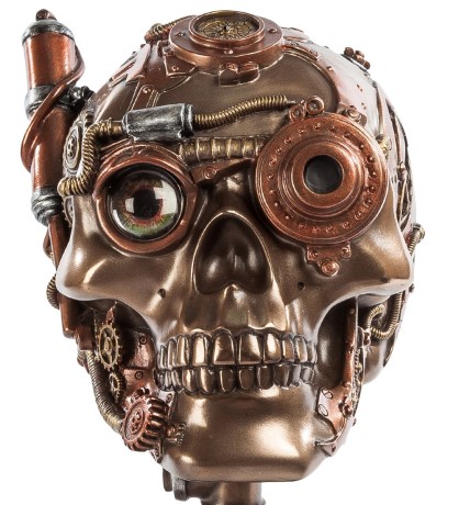 WS-388 Фигура в стиле Стимпанк "Череп"