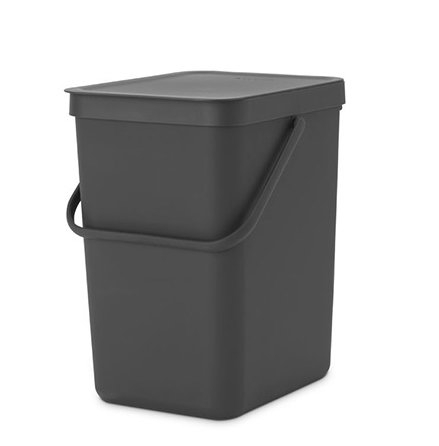Встраиваемое мусорное ведро Sort & Go (25 л), Серый Brabantia