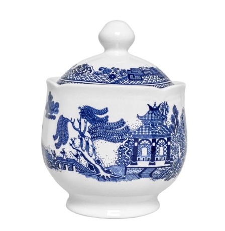 Сахарница, 280 мл. BLUE WILLOW Grace by Tudor