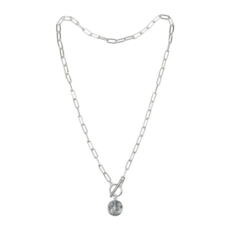 Колье CAL B2009SW-N01.1 BW/S Fiore Luna