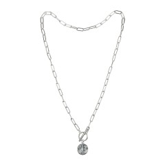 Колье CAL B2009SW-N01.1 BW/S Fiore Luna