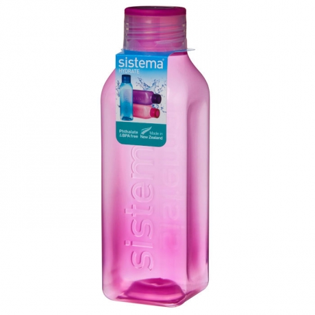 Бутылка квадратная Hydrate, 725 мл. мульти, Sistema