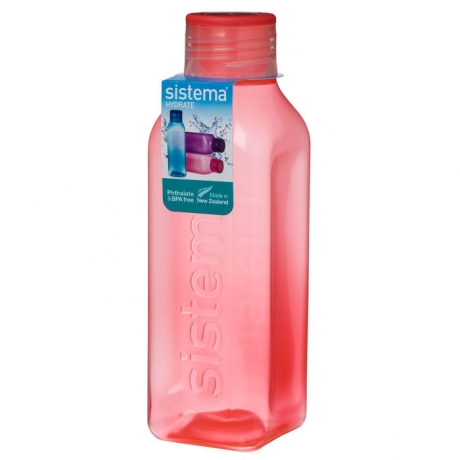 Бутылка квадратная Hydrate, 725 мл. мульти, Sistema