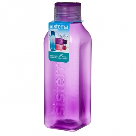Бутылка квадратная Hydrate, 725 мл. мульти, Sistema