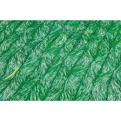 Ковер Swirl, коллекция "Водоворот" 170*1*240, Вискоза, Полиэстер, Зеленый