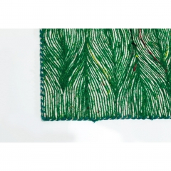 Ковер Swirl, коллекция "Водоворот" 170*1*240, Вискоза, Полиэстер, Зеленый