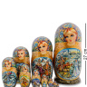 МР-25/109 Матрешка 10м "Снегурочка"