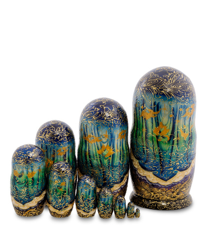 МР-25/109 Матрешка 10м "Снегурочка"