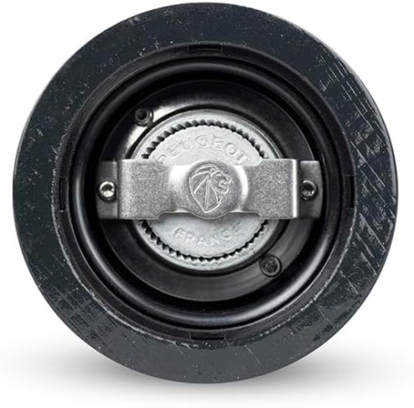 Мельница для соли Paris Peugeot, 18 см. чёрный лак