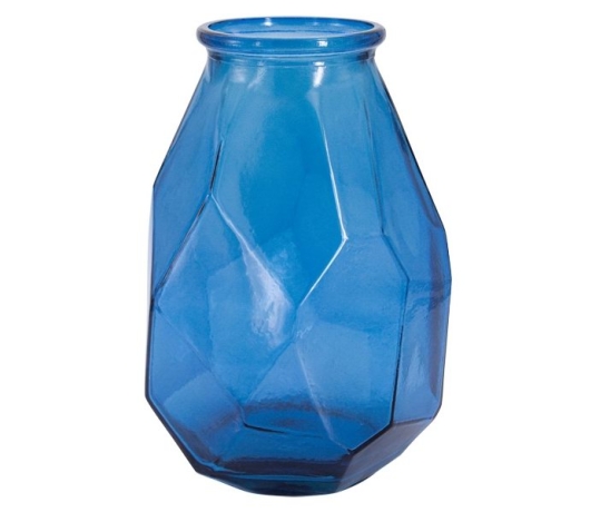 Ваза Origami, синяя, 35 см. SAN MIGUEL
