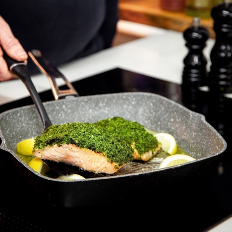 Сковорода гриль, 28 см. Kitchen Craft