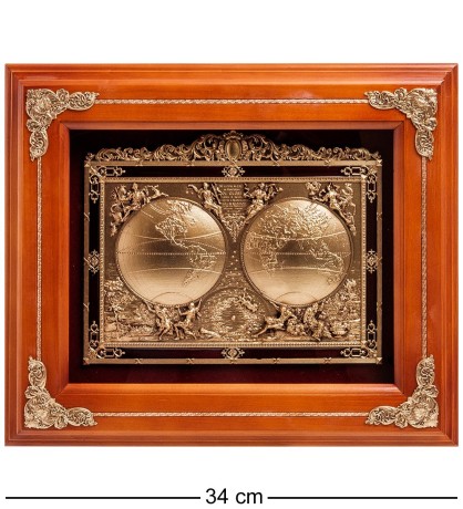 ПК-203 Ключница "Карта мира"