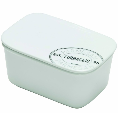 Емкость для сыра из фарфора Eataly, 15х10х7,5 см. Salt&Pepper