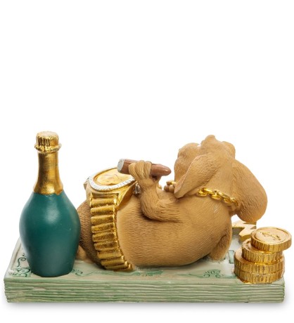 RV-763 Статуэтка Крыска "Чтоб все так жили" (W.Stratford)