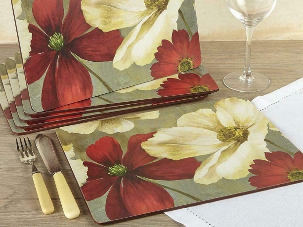 Набор из 6 подставок Flower Study, 23х30 см. Kitchen Craft