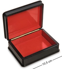 ШК-19/22 Шкатулка в технике декупаж "Царевна лягушка" (10х8х3,5)