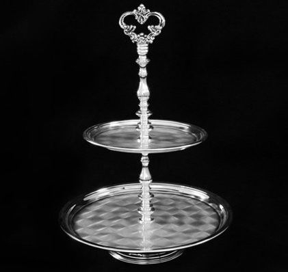 Ваза для фруктов (2-х ярусная), gamma