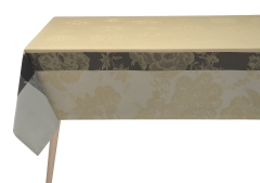 Скатерть, 175х380 см. 100% хлопок, желтая, A LA FRANÇAISE Le Jacquard Francais