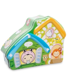 BX- 52/4 Металлическая копилка "Домик для друзей"