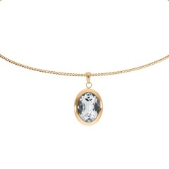 Колье TIVOLA big G crystal