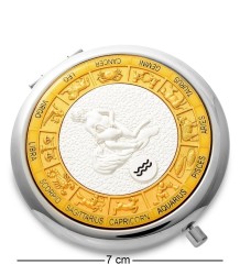 WIN- 02- 1 Зеркало серебр. "Знак Зодиака - Водолей"