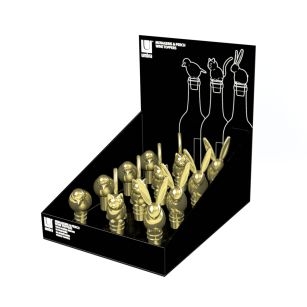 Дисплей Umbra из пробок для бутылок Menagerie&perch 12 шт. золотистые